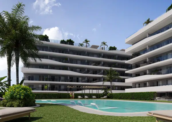 Apartament z 3 sypialniami w Santa Pola