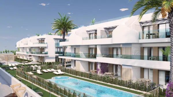 Apartament z 2 sypialniami w Pilar de La Horadada