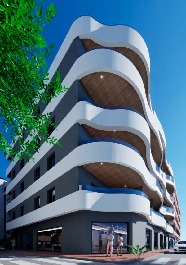 Apartament z 2 sypialniami w Torrevieja