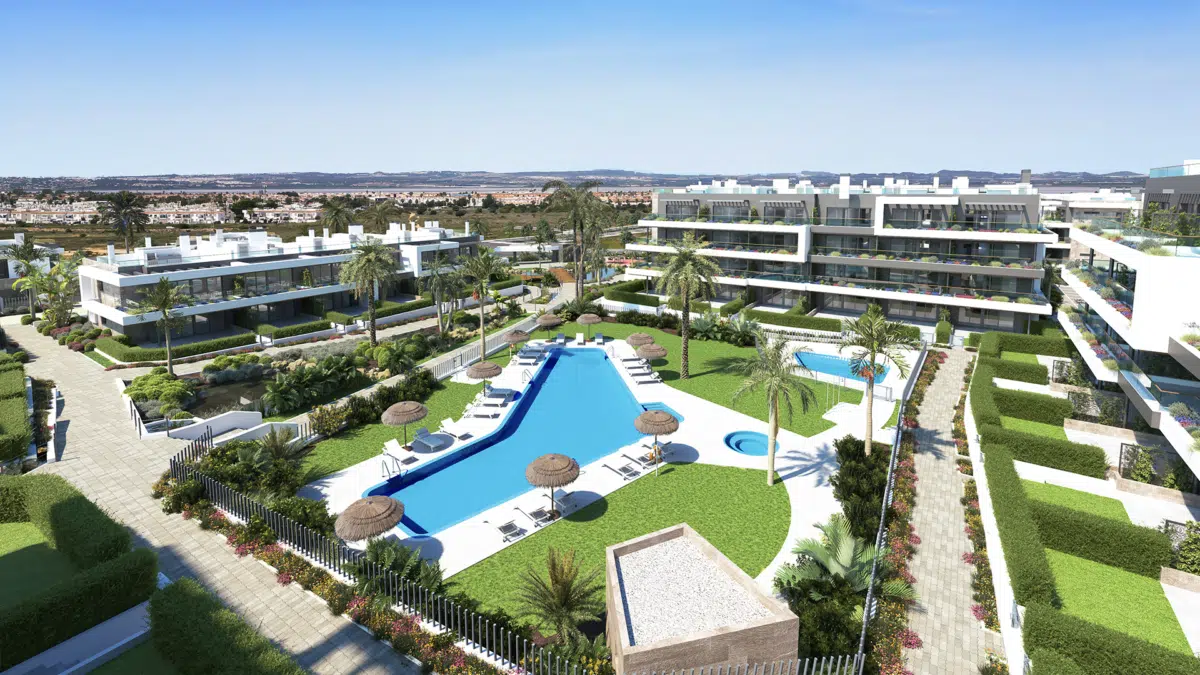Apartament z 2 sypialniami w Torrevieja - 1/9