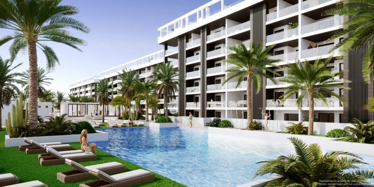 Apartament z 2 sypialniami w Torrevieja - 1/10