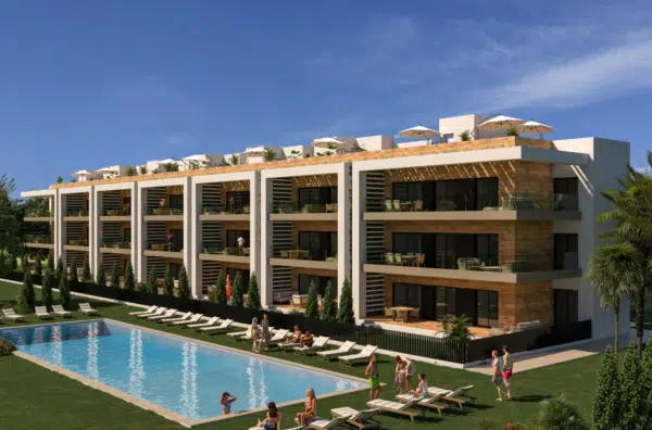 Apartament z 2 sypialniami w Los Alcazares