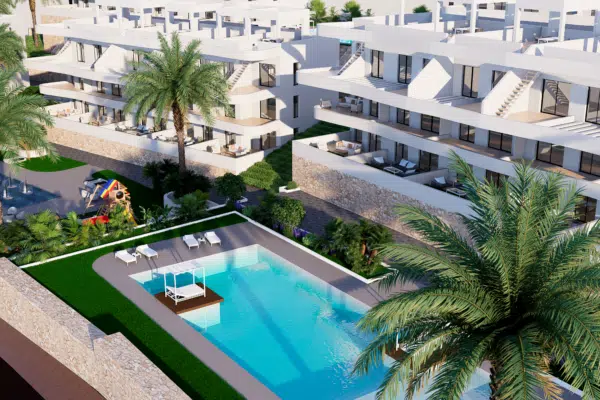 Apartament z 2 sypialniami w Finestrat