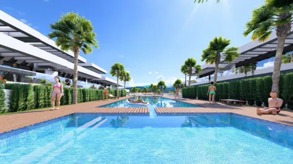 Apartament z 2 sypialniami w Algorfa