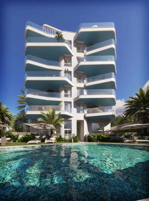 Apartament z 2 sypialniami w Villajoyosa