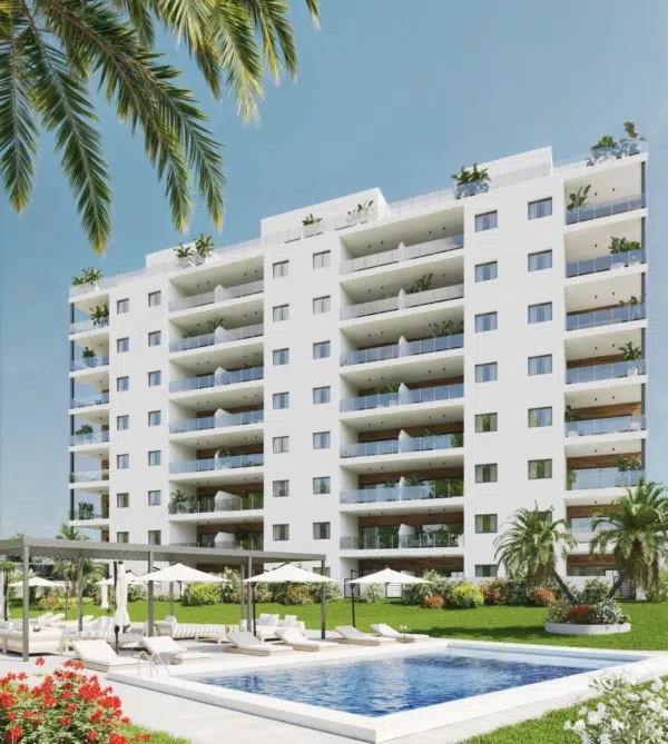 Apartament z 2 sypialniami w Villajoyosa