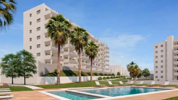 Apartament z 2 sypialniami w San Miguel de Salinas