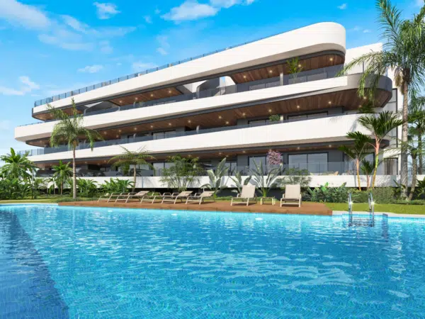 Apartament z 2 sypialniami w Los Alcazares