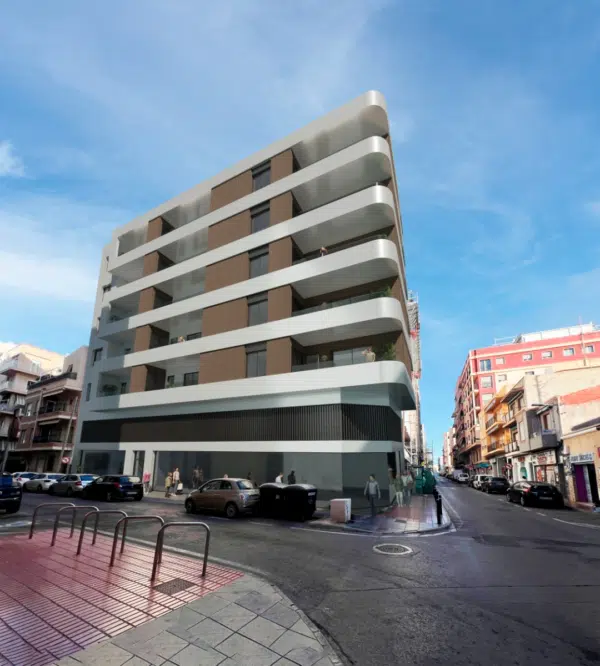Apartament z 2 sypialniami w Santa Pola