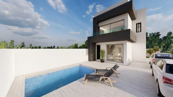 Apartament z 3 sypialniami w Rojales