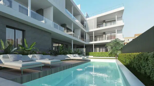 Apartament z 2 sypialniami w Benijófar