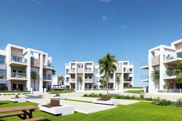 Apartament z 2 sypialniami w Los Alcazares