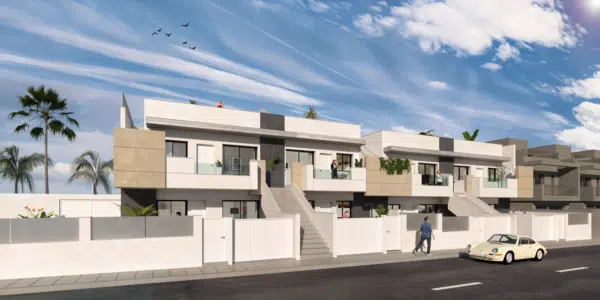 Apartament z 2 sypialniami w San Pedro del Pinatar