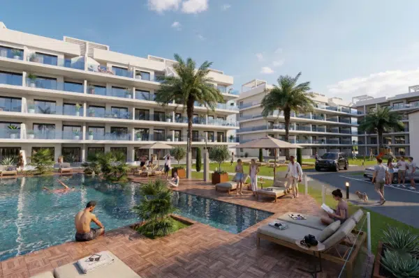 Apartament z 2 sypialniami w Guardamar Del Segura