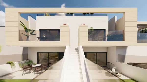 Apartament z 2 sypialniami w San Pedro del Pinatar