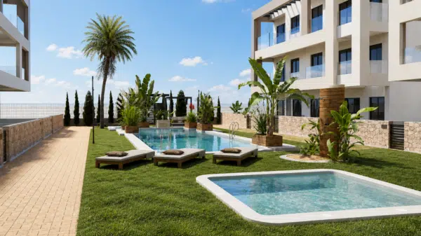 Apartament z 2 sypialniami w Pilar de La Horadada