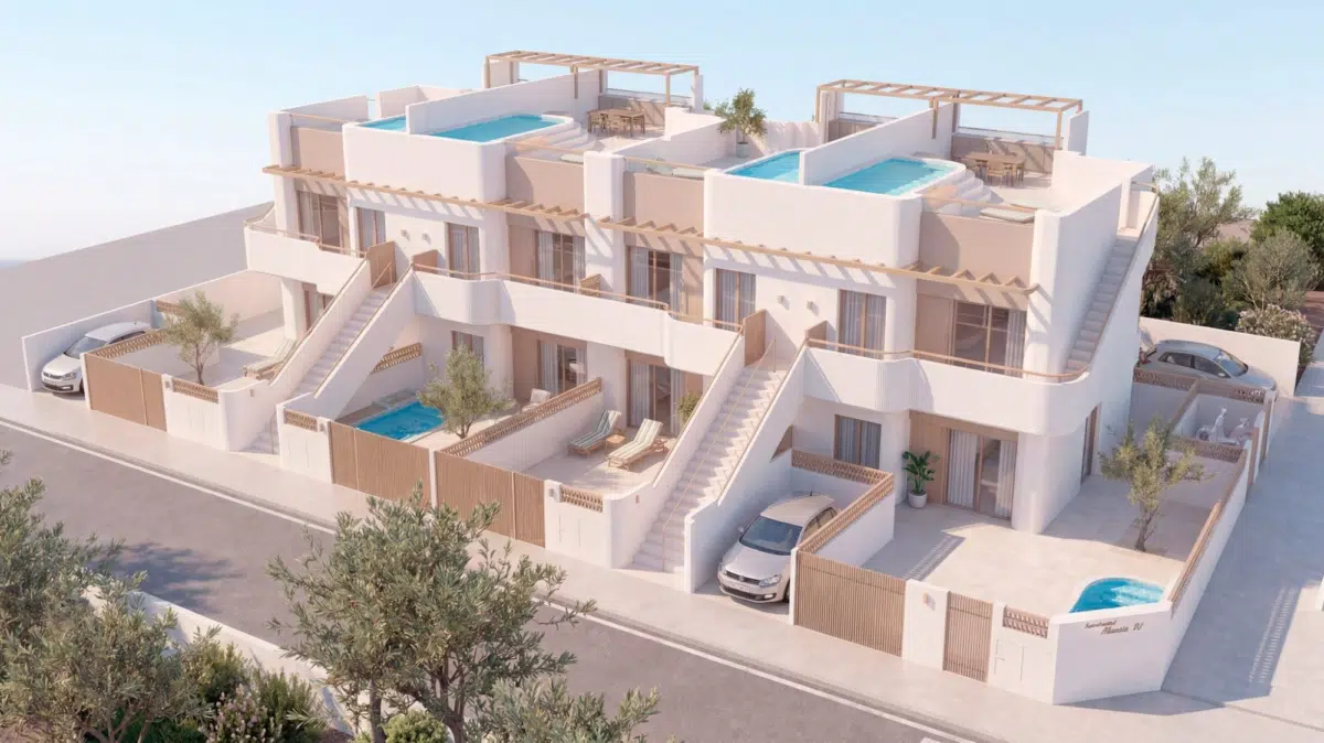 Apartament z 2 sypialniami w San Pedro del Pinatar - 1/10