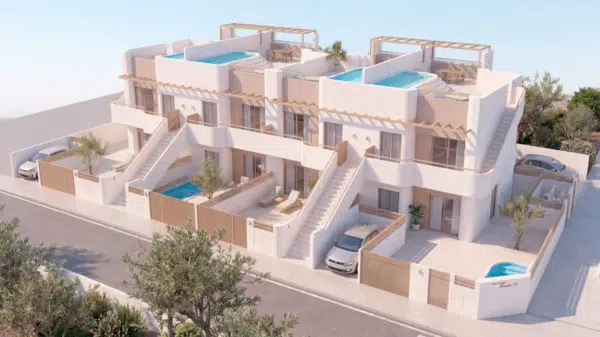 Apartament z 2 sypialniami w San Pedro del Pinatar