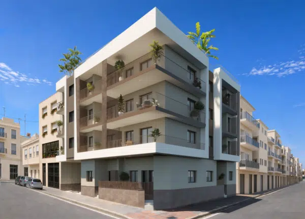 Apartament z 2 sypialniami w Santa Pola