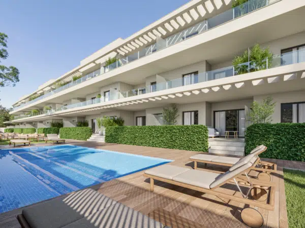 Apartament z 2 sypialniami w Los Alcazares